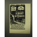 1953 A Night in Venice Musical Ad - America's b...