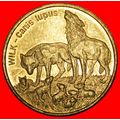 WOLVES RARE: POLAND ★ 2 ZLOTY 1999 NORDIC GOLD ...
