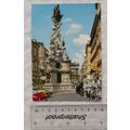 old colour postcard Vienna, Graben mit Pestsaule