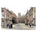 ptc2458 - Yorks. - Shops along Church Street, c...