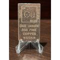 1 Oz Copper Collectible Elemental