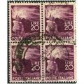 1945/1948 Michel 700 - #2 fine used (o) - block...