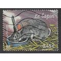 FRA 2004 45c 'FARM ANIMALS' FINE USED (EBID56-891)