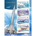 TOGO 2015 SHEET MNH CONCORDE PLANES AVIATION AV...