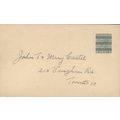 Canada #P52a Postal Card Medallion USED Precanc...
