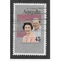 AUS 1977 45c 'SILVER JUBILEE' FINE USED (EBID61...