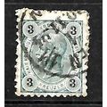 AUSTRIA 1890 SG 81 3 K GREEN FINE USED