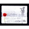 Australia 2011 Remembrance 60c Used P&S Stamp.