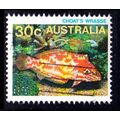 Australia 1984 Marine Life 30c Wrasse Used Stam...
