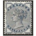 1883 SG187 1/2d Slate-Blue Mounted Mint . .. .