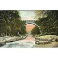 Yorkshire ROKEBY Abbey Bridge Postcard (Valentine)