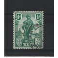 Malta.SG124 1/2d Green.Fine Used.Apr25y