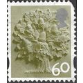 ENGLAND, Oak, light gold 2010, 60p
