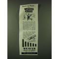 1945 Weaver Chokes Ad - Break more targets With...
