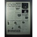 1950 Graflex Century Graphic Camera Ad - Quality