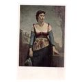 AGOSTINA by Corot unused postcard National Gall...
