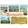 Noirmoutier Multiview France Postcard posted 19...