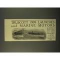 1909 Truscott Boat Launches and Marine Motors A...