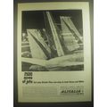 1962 Alitalia Airlines Ad - 2500 acres of jets
