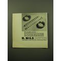 1950 H.Nils Bracelets Ad - We proudly present