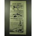 1949 Jameson Whiskey Ad - Seven Years make a bi...