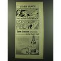 1949 Jameson Whiskey Ad - Seven Years make a bi...