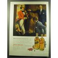 1949 Johnnie Walker Scotch Ad - Meet Scotland's...