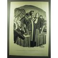 1949 Cartoon by Peter Arno - I very nearly marr...