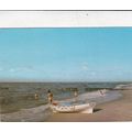 Na brzegu morza Poland Postcard posted 1978 crease