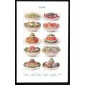 SALADS Macedoine COOKERY - MRS BEETON 1907 CHRO...