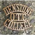 Vintage British OTC Denstone School Officer Tra...