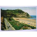 1960 postcard San Sebastion, Ondarreta Beach