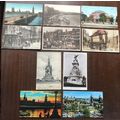 10 postcards lot London buildings streets views...