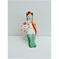 Russia Porcelain Figurine Girl Miniature USSR R...