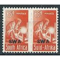 South West Africa 1943 SG128 6d Red-Orange Moun...