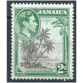 Jamaica 1951 SG124d 2d Grey & Green Perf 12.5x1...