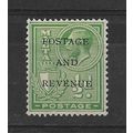 Malta.SG175 1/2d Green.Mounted Mint.Sept18
