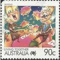 AUSTRALIA, Living Together, Banking, pink 1988,...