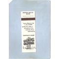 CAN Osoyoos Lake Matchcover Double Sign Richter...