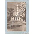 CT Mystic Postcard Congregational Church Street...