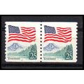 2280a 25c U.S. Flag Fine MDG CNP Left 7 PA1038