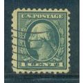 Used 462 1c George Washington Fine A09552