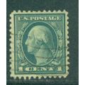 Used 498 1c George Washington Fine Plus A10644
