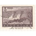 Argentina stamps 1954 - SG874 - 3p purple - El ...