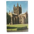 HEREFORD CATHEDRAL.. vintage used postcard C.19...