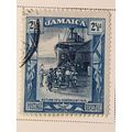 Jamaica 1921 2½d Deep Blue & Blue Used SG 98 st...