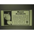 1903 Keystone Jas. Bross Stiffened Gold Watch C...