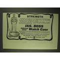 1903 Keystone Jas. Bross Stiffened Gold Watch C...