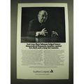 1978 Southern Company Ad - Dave Johnson Helped Insure