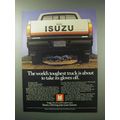 1983 Isuzu Pickup Truck Ad - World's Toughest